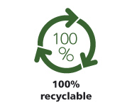 products marcal© 100% recyclable